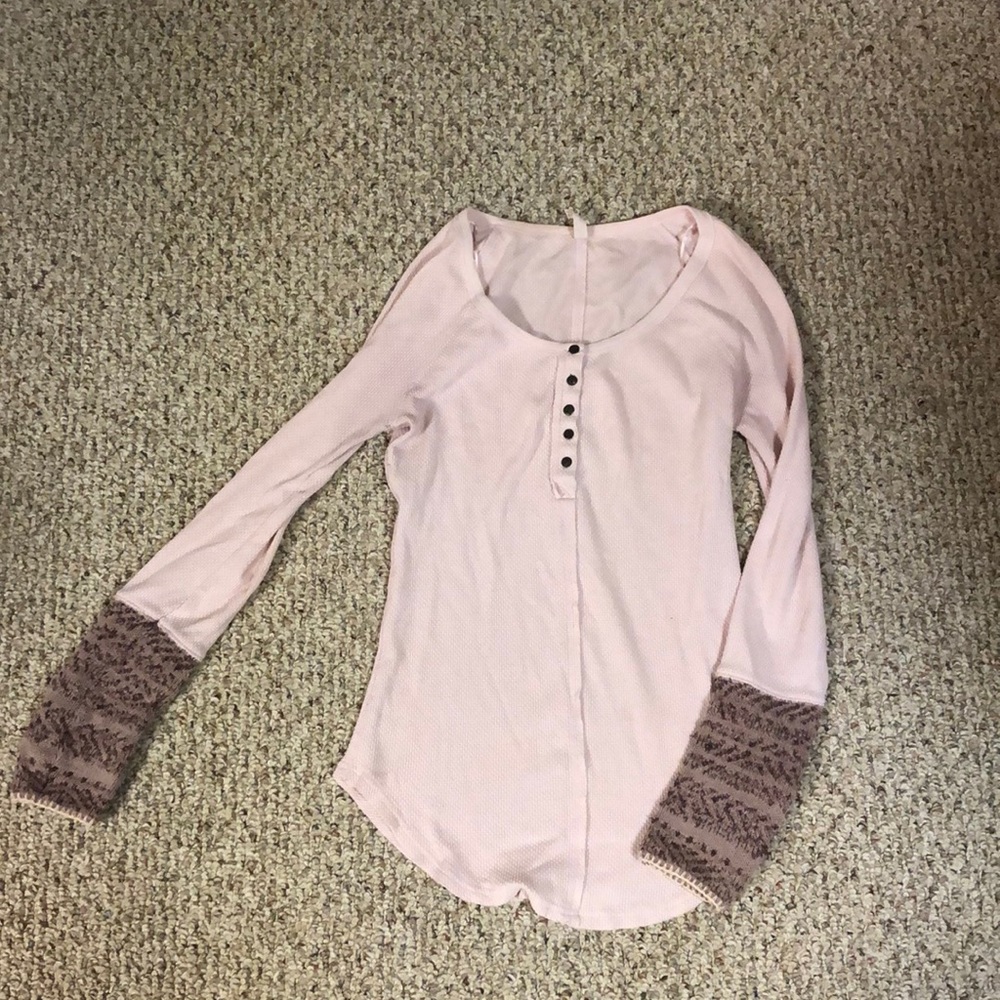 Free People Long Sleeve Top
